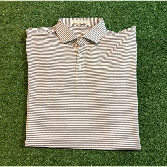 Holderness & Bourne Other - Cleveland Cavaliers polo mens XL white gray Holderness & Bourne lighweight NBA